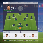 FIFA18のワールドカップアップデート日本代表プレー記録