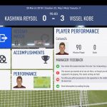 FIFA19選手キャリアモード 1年目J1リーグ前半柏レイソル戦