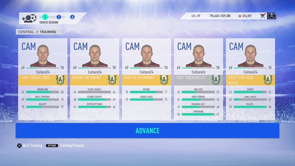 Fifa19選手キャリアモード 1年目プレシーズンマッチ フットボールカルチャー24